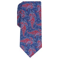 Bar III Men’s Sorrento Skinny Paisley Tie (Navy)