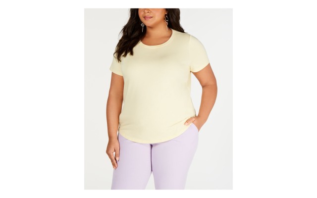  Trendy Plus Size Crewneck T-Shirt