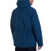  Men’s Aurore Hooded Waterproof Jacket (Dark Blue, L)