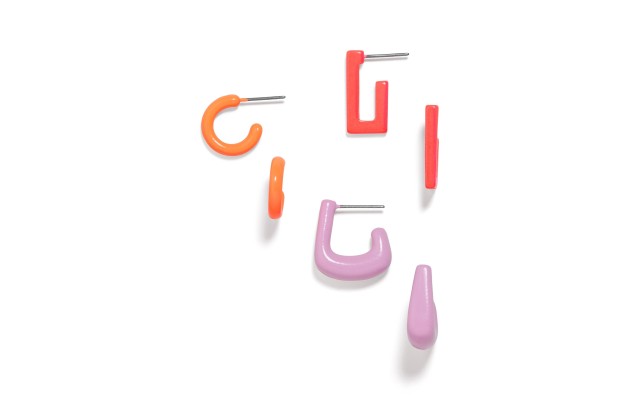 Luana Set Of 3 Earrings