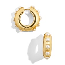 Baublebar Multi Color Earrings Gold Tone