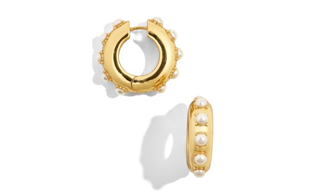  Multi Color Earrings Gold Tone