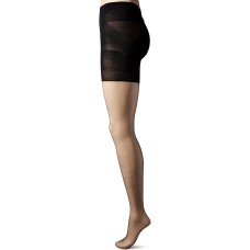 Berkshire Women’s Butt Booster with Ultra Sheer Leg and Sheer Toe (Fantasy Black, 2)