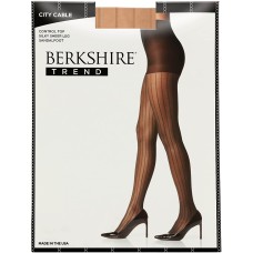 Berkshire  Women’s Trend City Cable Control Top Sheer Pattern Tights