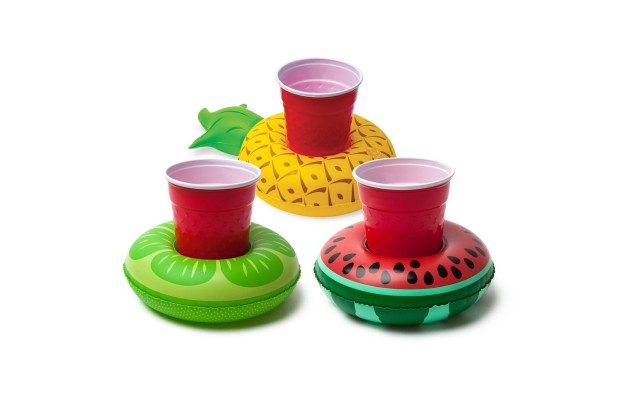  Inflatable Buffet and Salad Bar, Holds Drinks, Snacks and More, Tropical Fruits