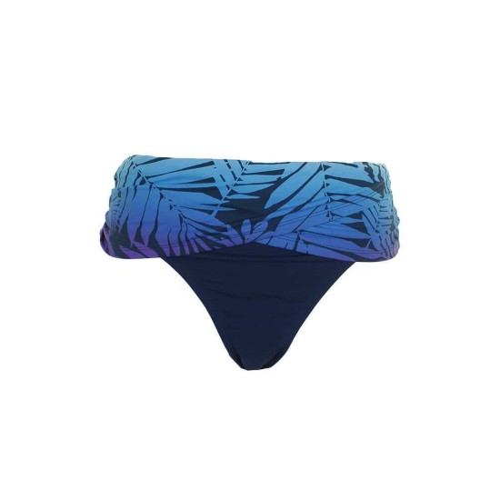 Bleu Rod Beattie Women’s  Banded Hipster Bottoms Swimsuit, Blue/multi, 12
