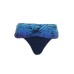Bleu Rod Beattie Women’s  Banded Hipster Bottoms Swimsuit, Blue/multi, 12
