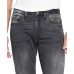  Men’s Straight Fit Six-X Jeans (Black, 32×32)