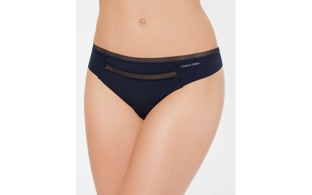 Invisibles Mesh-Trim Thong QD3692 (Shoreline, Lage)