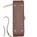  Lock Leather Shoulder Bag, Brown