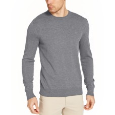 Calvin Klein Men Long Sleeve Liquid Touch Crew Neck Sweaters