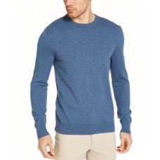 Calvin Klein Men Long Sleeve Liquid Touch Crew Neck Sweaters