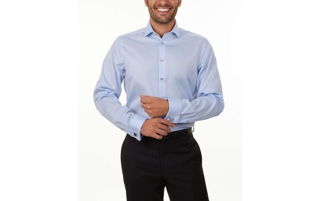  Men’s Big and Tall Dress Shirts Non Iron Herringbone Solid