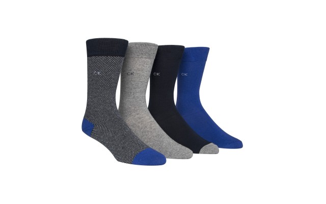 Men’s Dress Socks (4 pk, Assorted)