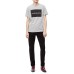  Men’s Institutional Logo T-Shirt (Medium Charcoal, XXL)