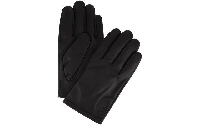  Men’s Leather Gloves (Black, XL)