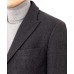  Men’s Malibu Slim-Fit Plaid Overcoat (Charcoal, 38 R)