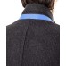  Men’s Malibu Slim-Fit Plaid Overcoat (Charcoal, 38 R)