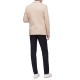  Mens Move 365 Stretch 2-Button Blazers, Beige, Large