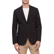 Calvin Klein Mens Move 365 Stretch 2-Button Blazers