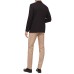  Mens Move 365 Stretch 2-Button Blazers, Black, Large