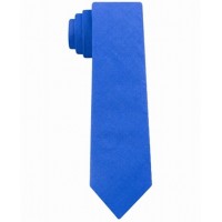Calvin Klein Men’s Skinny Spray Swirl Contrast Tie (Navy)