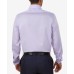  Men’s Slim-Fit Herringbone French Cuff Shirt (Pastel Purple, 17.5×34-35)