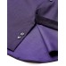  Men’s Slim Fit Herringbone Point Collar Dress Shirt (Purple Dusk, 17-32X33)