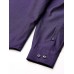  Men’s Slim Fit Herringbone Point Collar Dress Shirt (Purple Dusk, 17-32X33)