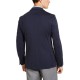  Mens Slim-Fit Knit Sport Coat (Navy, 44 Short)