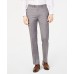  Mens Slim-Fit Performance Stretch Wrinkle-Resistant Dress Pants (Light Grey 40×30)
