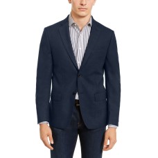 Calvin Klein Men’s Slim-Fit Stretch Sport Coat (Navy, 46 R)