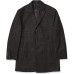  Men's Slim Fit Wool Blend Overcoat Jacket Coat, Gray, 44T