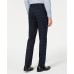  Men’s X Slim-Fit Stretch Plaid Suit Separate Pants, Navy, 33X30