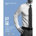  Steel Men’s Slim Fit Non Iron Performance Herringbone Point Collar