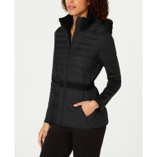 Calvin Klein Women Performance Colorblocked Hooded Down Jacket XL