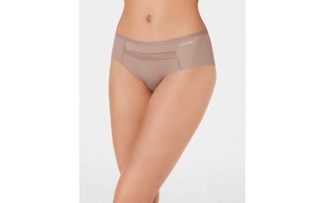  Women’s Invisibles Mesh Hipster (Grey, Large)