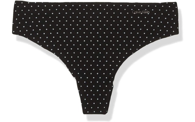  Women’s Invisibles No Panty Line Thong Panty (Twinkle Star, Small)