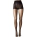  Women’s Matte Ultra Sheer Pantyhose with Control Top, Black, A