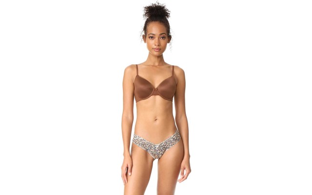  Women’s Underwire T-Shirt Bra (Cinnamon, 34DDD)