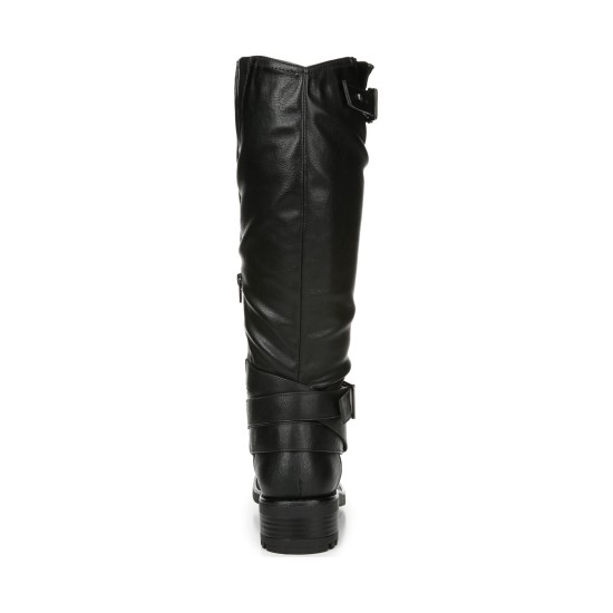 Carlos By  Women's Sabina Knee High Boot, Black, Black, 6 M