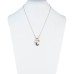  Gold-Tone Sculptural Pendant Necklace (18 +2)