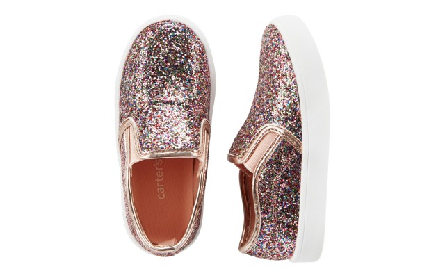 Carter’s Tween 7 Slip-On Sneaker, Rose Gold, 10