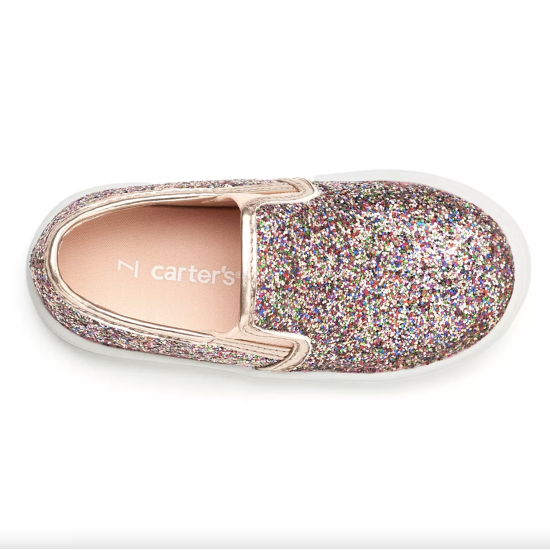 Carter’s Tween 7 Slip-On Sneaker, Rose Gold, 10