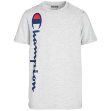 Champion Little Boys Logo-Print T-Shirt (7 – White)