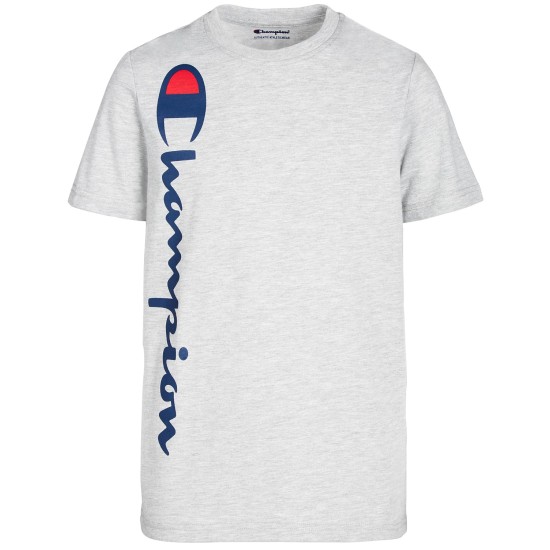  Little Boys Logo-Print T-Shirt (7 – White)