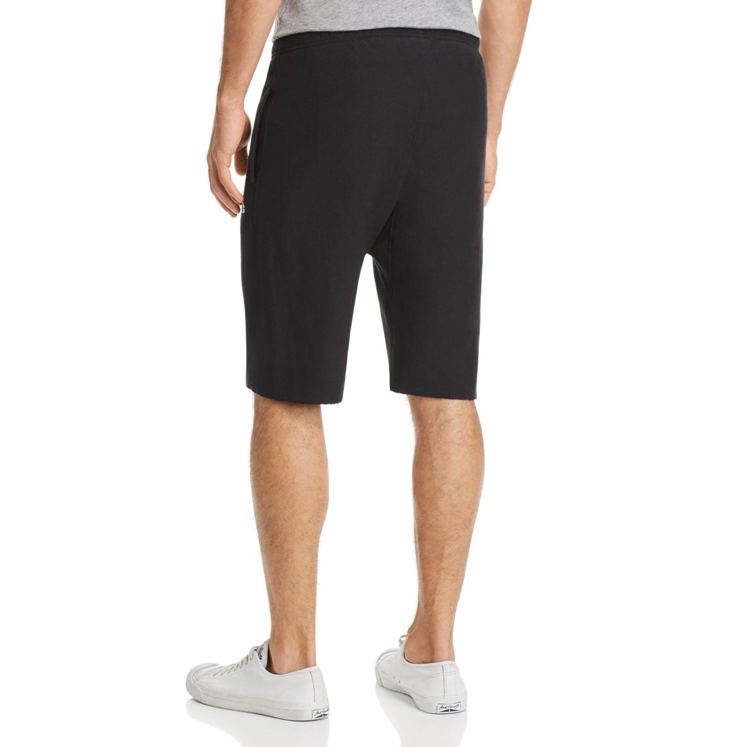 champion black sweat shorts