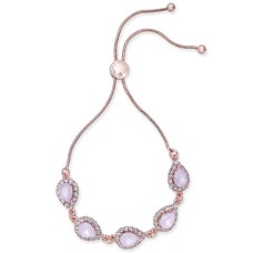 Charter Club Crystal & Stone Slider Bracelets