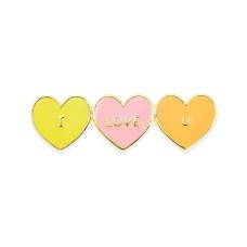 Charter Club Gold-Tone & Enamel I LOVE YOU Pin
