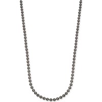 Charter Club Gold-Tone Imitation Mocha Pearl Strand Necklace, (42″ + 3″)